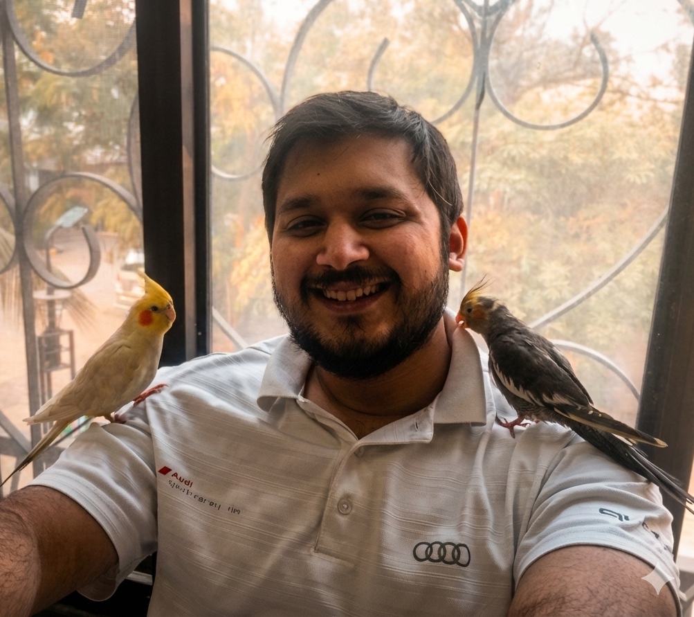 Milan Thakkar before transformation